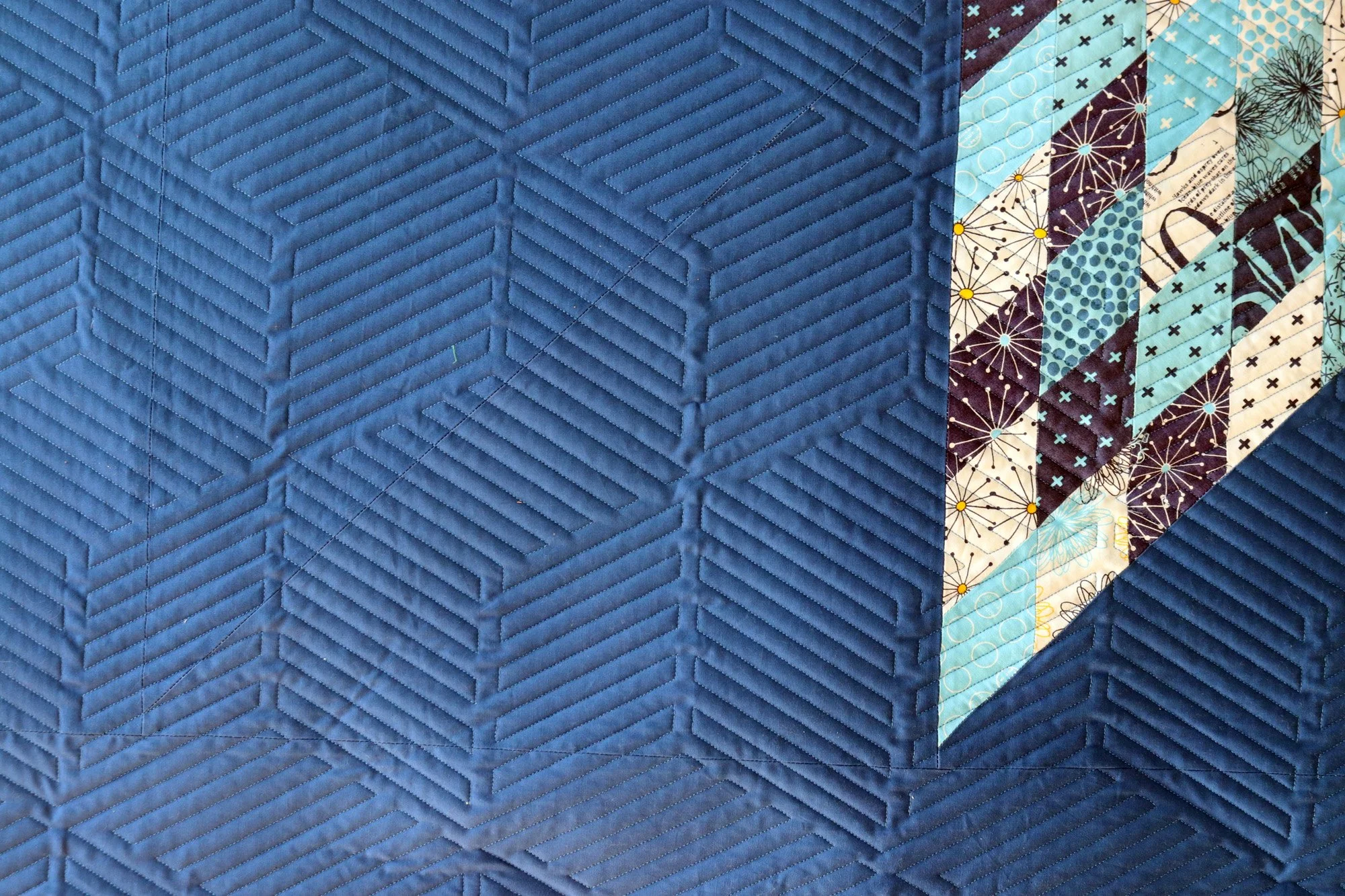 in the Quilting Studio, no. 36 — Stitched in Color
